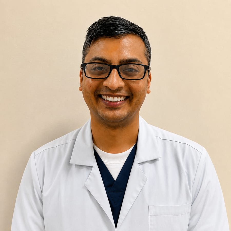 Portrait of Dr. Hitesh Nada, General Dentist at Whitehall Dental Group in Whitehall Township, PA